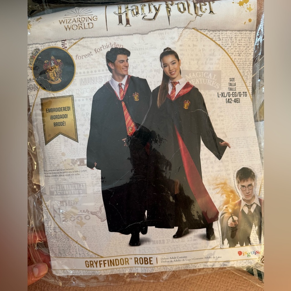 Harry Potter Gryffindor Robe Costume